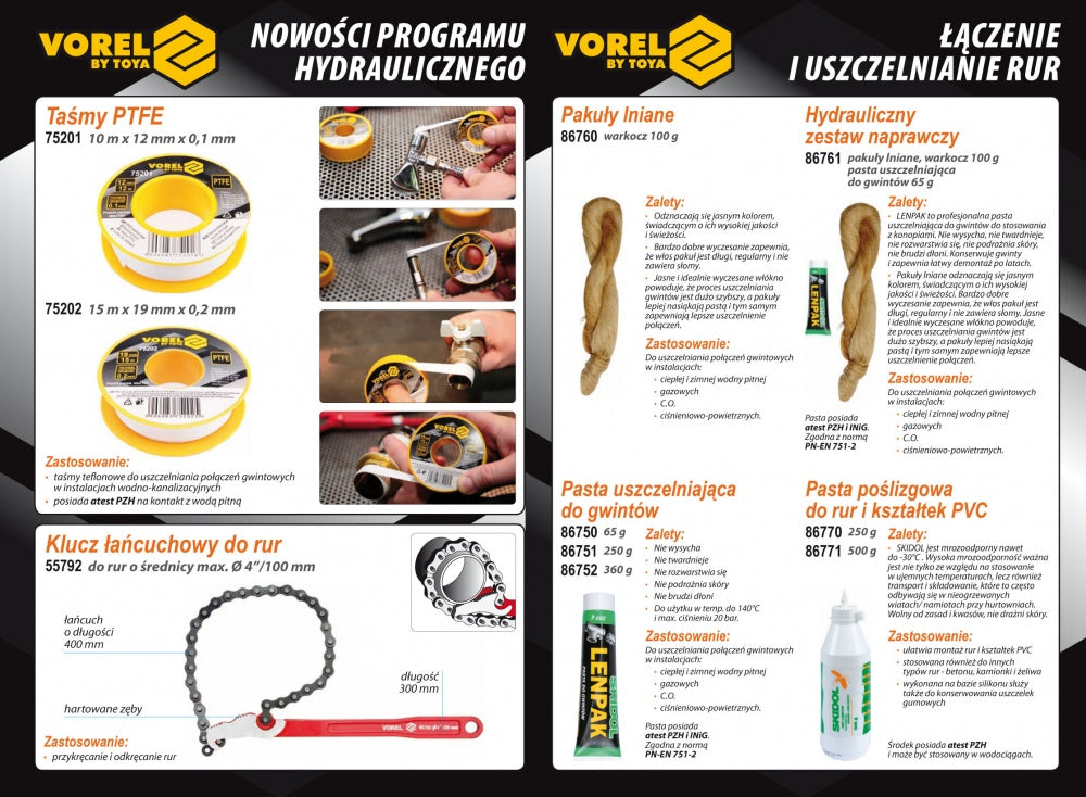 Santechninė tefloninė (FUM) juosta 15Mx19MMx0.2MM (75202)