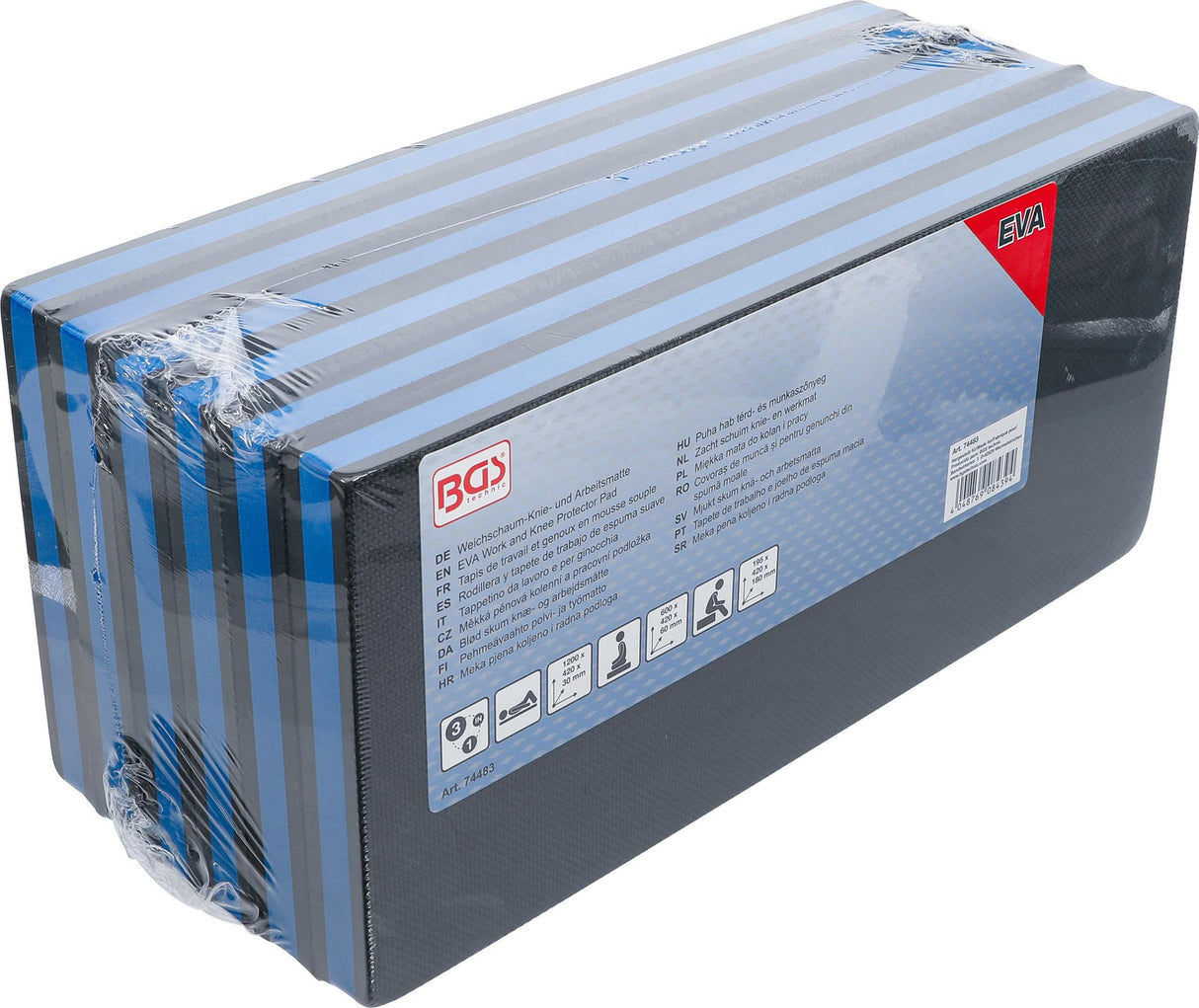 Darbo ir kelių apsaugos įklotas | sulankstomas | 3 viename | EVA (74483B)