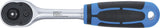 Rankena galvutėms terkšlinė | smulkūs dantukai | 6.3 mm (1/4") (615)