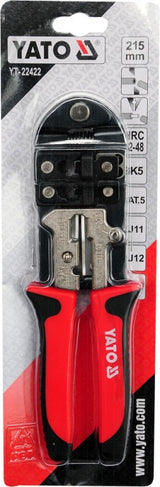 Replės telefoniniams sujungimams | RJ11, RJ12 ir RJ45 (YT-22422)