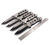 Lenktinis peilis | Juodos apdailos ašmenų kraštas | 20 cm (FK8A)