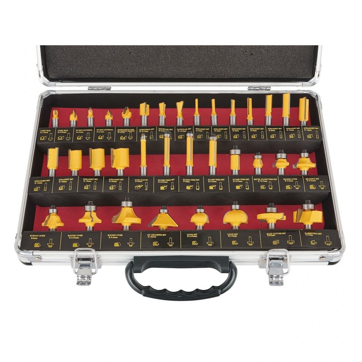 WOOD ROUTER BIT SET | 35 PCS. (SK1635)