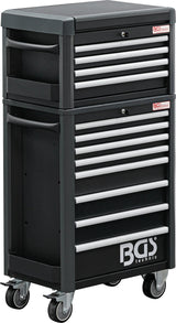 Įrankių spintelė su ratukais | Pro Standard Max | 12 stalčiių | su 296 įrankiais (4088)