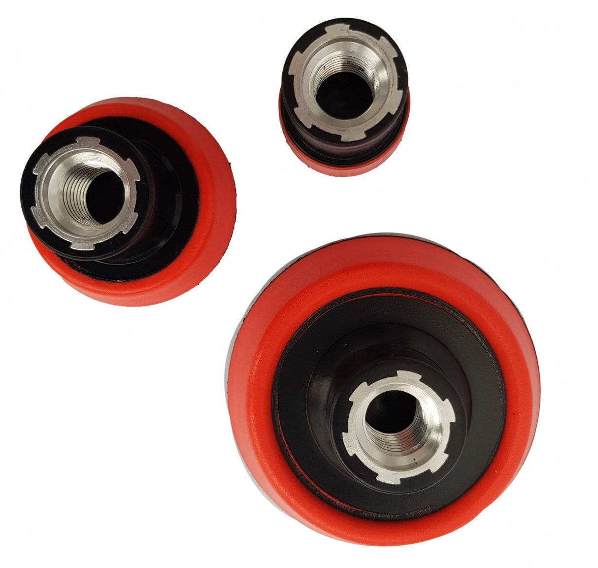 Velcro padų rinkinys | Ø 25-50-75 mm | M14 | 3 vnt. (RBP3)