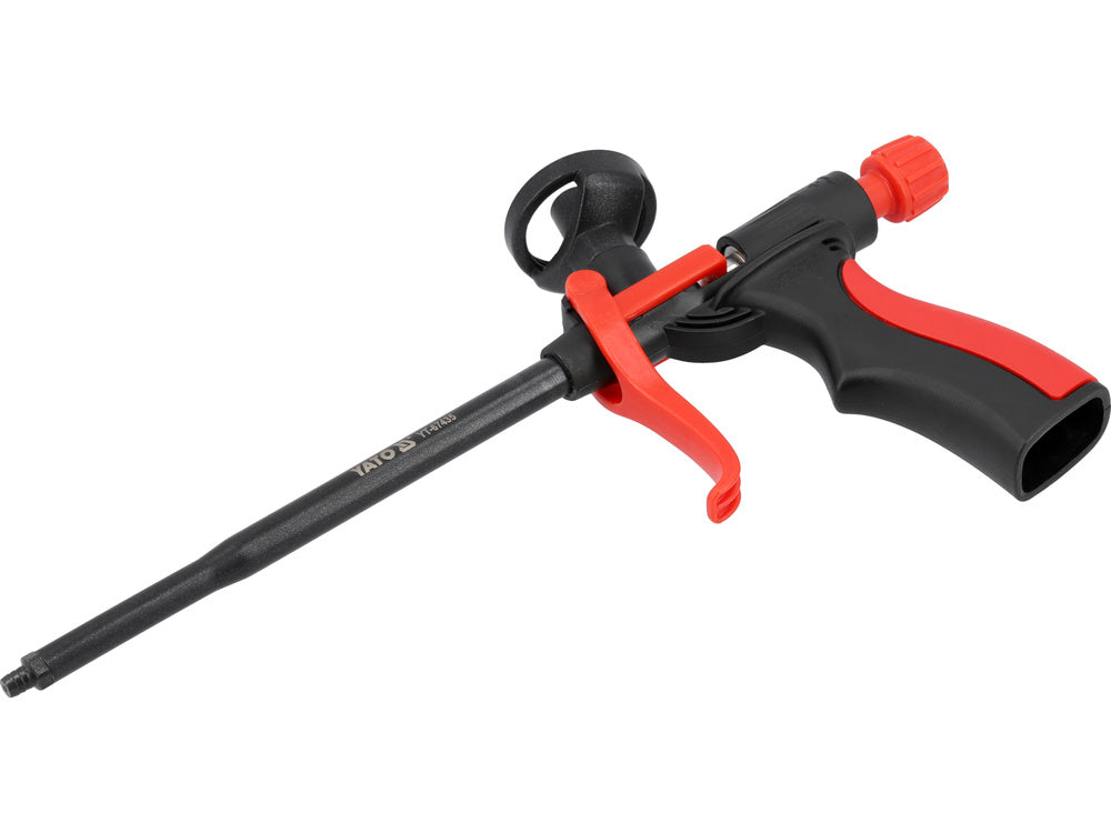 Pistoletas montažinėms putoms | metalas / teflonas (YT-67435)