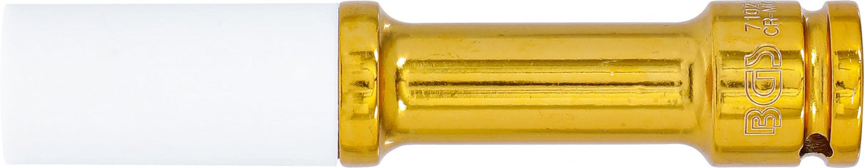 Galvutė ilga smūginė plonasienė | 12,5 mm (1/2") | 19 mm (7102)