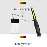 COB-LED рабочая лампа | ультратонкая | много положений | магнитная | USB