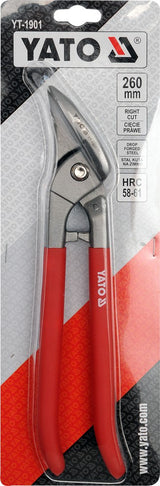 Žirklės skardai dešininės | 260 mm (YT-1901)