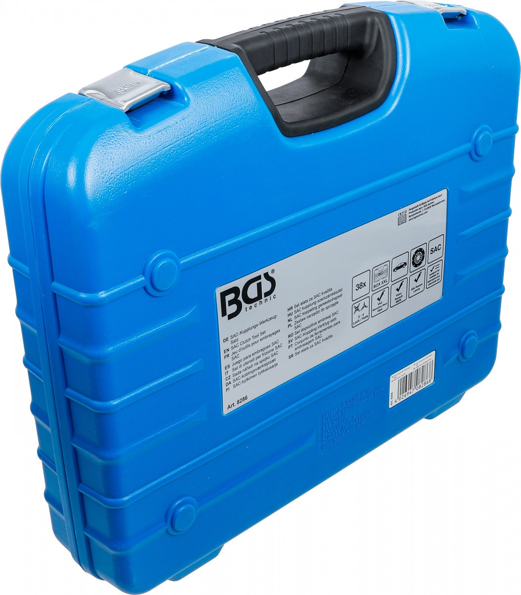 SAC sankabos įrankių komplektas | 38 vnt. (8286)