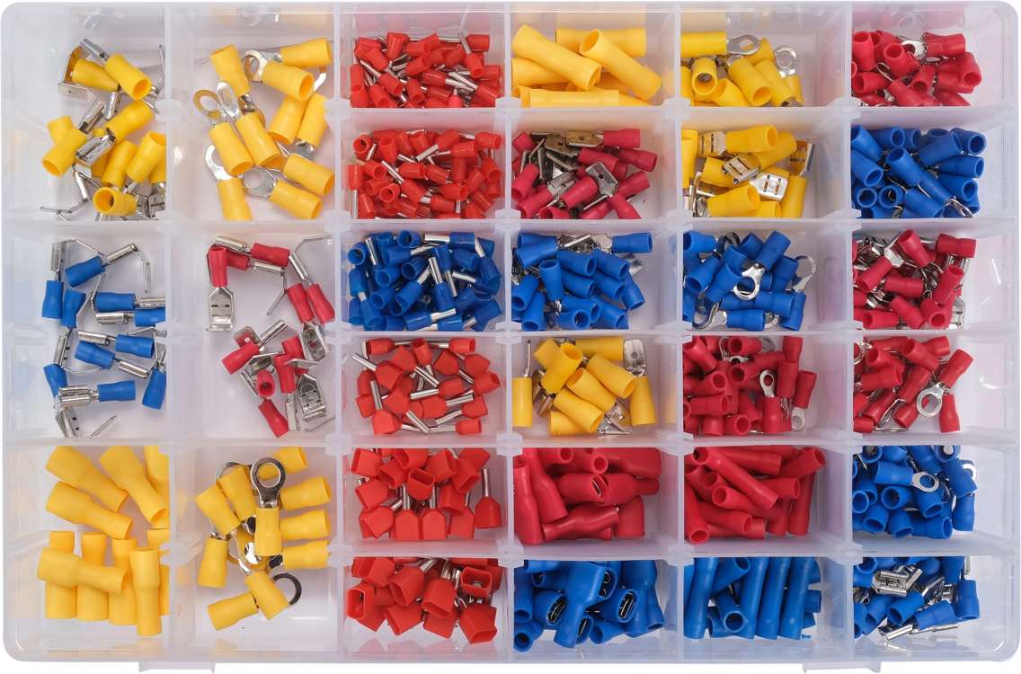 Laidų jungčių asortimentas | 600 vnt. (YT-068913)