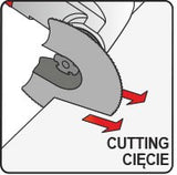 Daugiafunkcinė šlifavimo / pjovimo mašinėlė | su aksesuarais | 300 W (YT-82220)