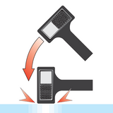 Beinercinis neatšokantis plaktukas | 740 g (YT-4620)