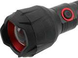 Prožektorius įkraunamas | gumuotas | IPX4 |1000LM | 6XAAA| USB (YT-085614)