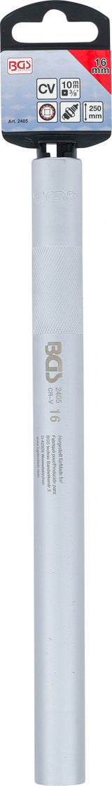 Galvutė žvakėms 12 kampų | ypač ilga | 10 mm (3/8") | 16 mm (2405)