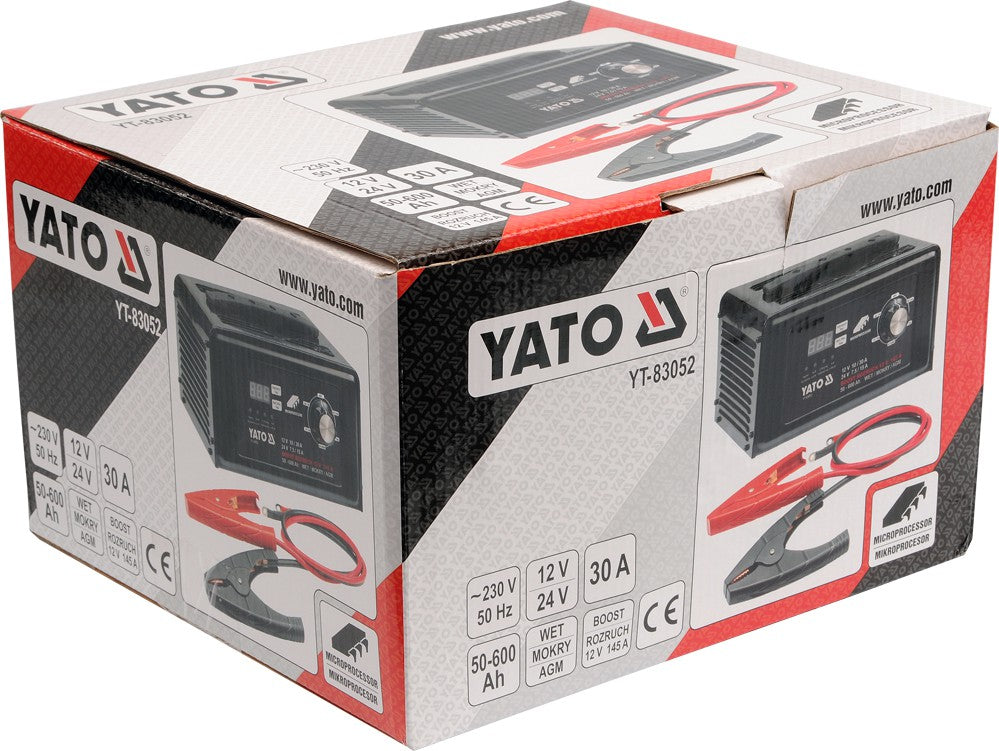 Skaitmeninis pakrovėjas DC 12V 30A / DC 24V 15A su 150AMP | užvedimo funkcija (YT-83052)