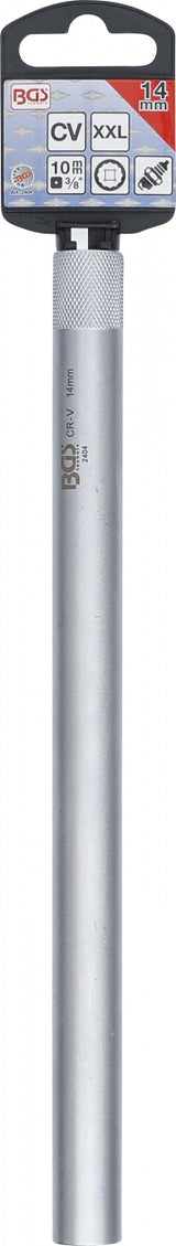 Galvutė žvakėms 12 kampų | ypač ilga | 10 mm (3/8") | 14 mm (2404)