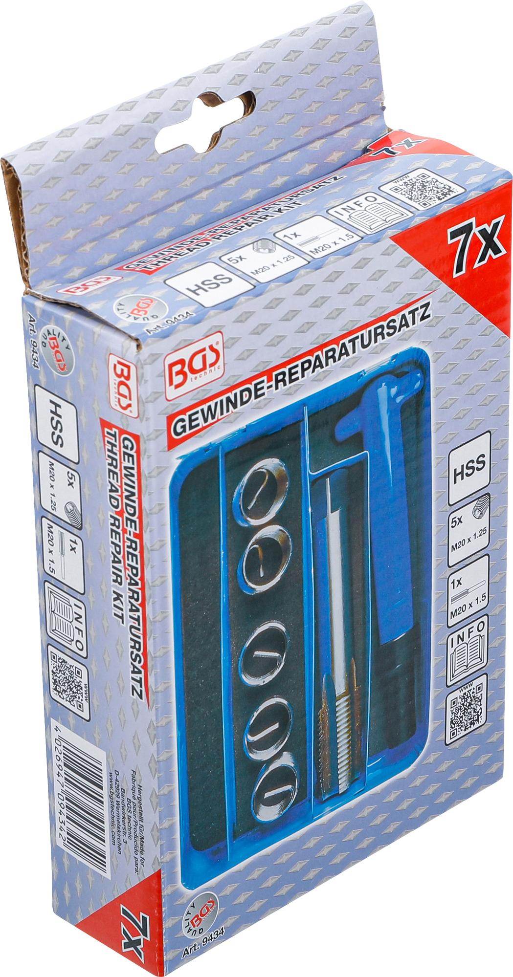 Sriegio remonto rinkinys | M20 x 1,5 | 7 vnt. (9434)