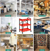 Sulankstomas dirbtuvių vežimėlis | 3 pakopų (CX314)