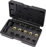 Žvakės sriegio lizdo remonto rinkinys | M14 x 1,25 mm | 16 vnt. (YT-17580)