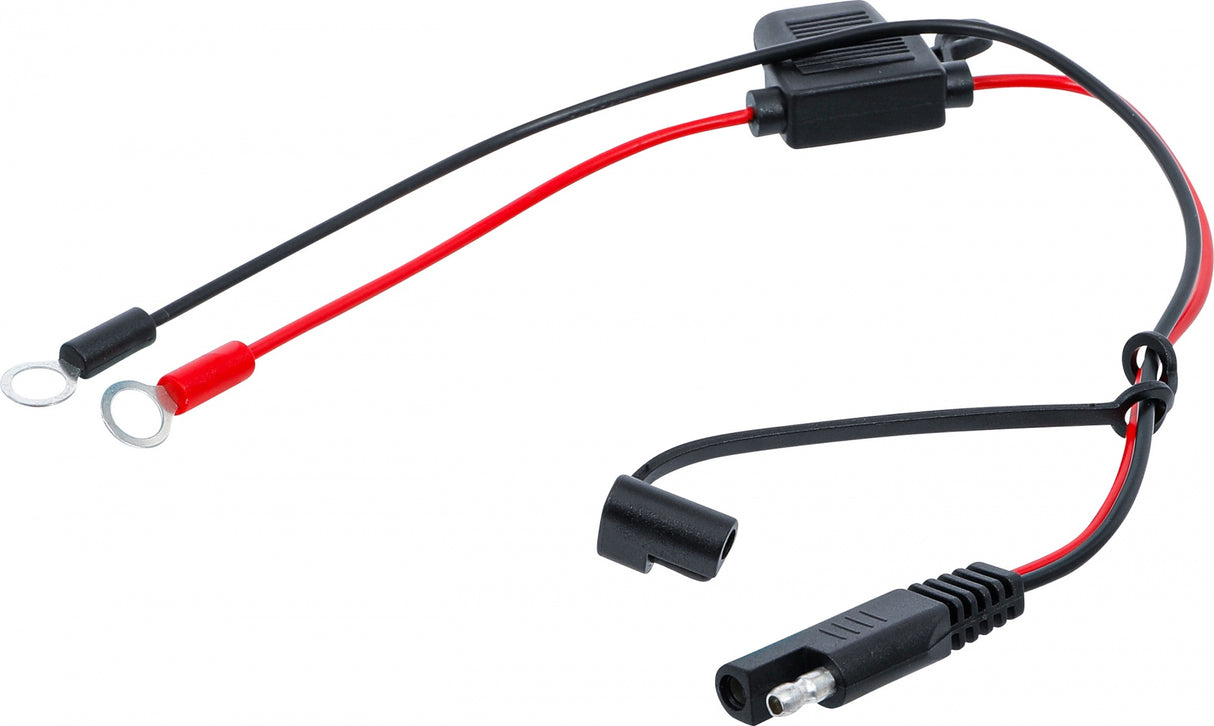 Akumuliatoriaus gnybtai su plokščiu kištukiniu saugikliu | BGS 63506 (63506-1)