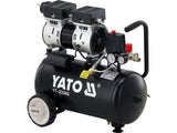 Oro kompresorius tylus | betepalinis | 24L/0.8MPA/8BAR/116PSI/ 140l/min | 750 W (YT-23342)