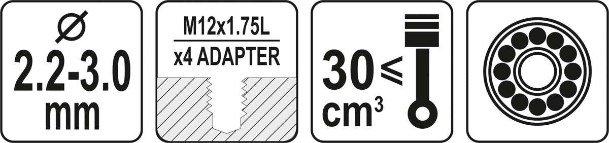 GRASS TRIMMER HEAD WITH BALL BEARING (YT-85121)