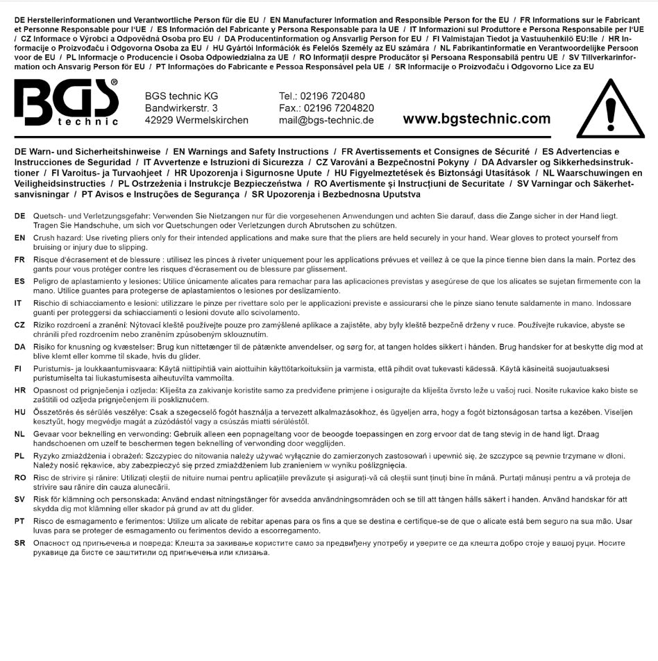 Plastikinės kniedės | 6.6 x 17.2 mm | 10 vnt. (8463-3)