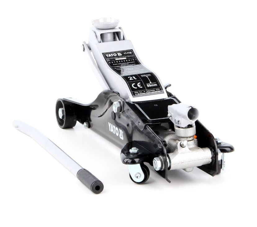 Hidraulinis keltuvas ant ratukų | žemo profilio | 2 t (YT-1720)