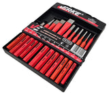 Kaltų ir išmušėjų rinkinys | 12 vnt. (FT00035)