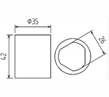 Siurblio (Bosch) reguliavimo galvučių rinkinys (8827)