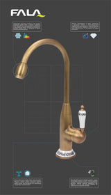 Maišytuvas virtuvinis bronzinis | Retro bronze 2 (75831)