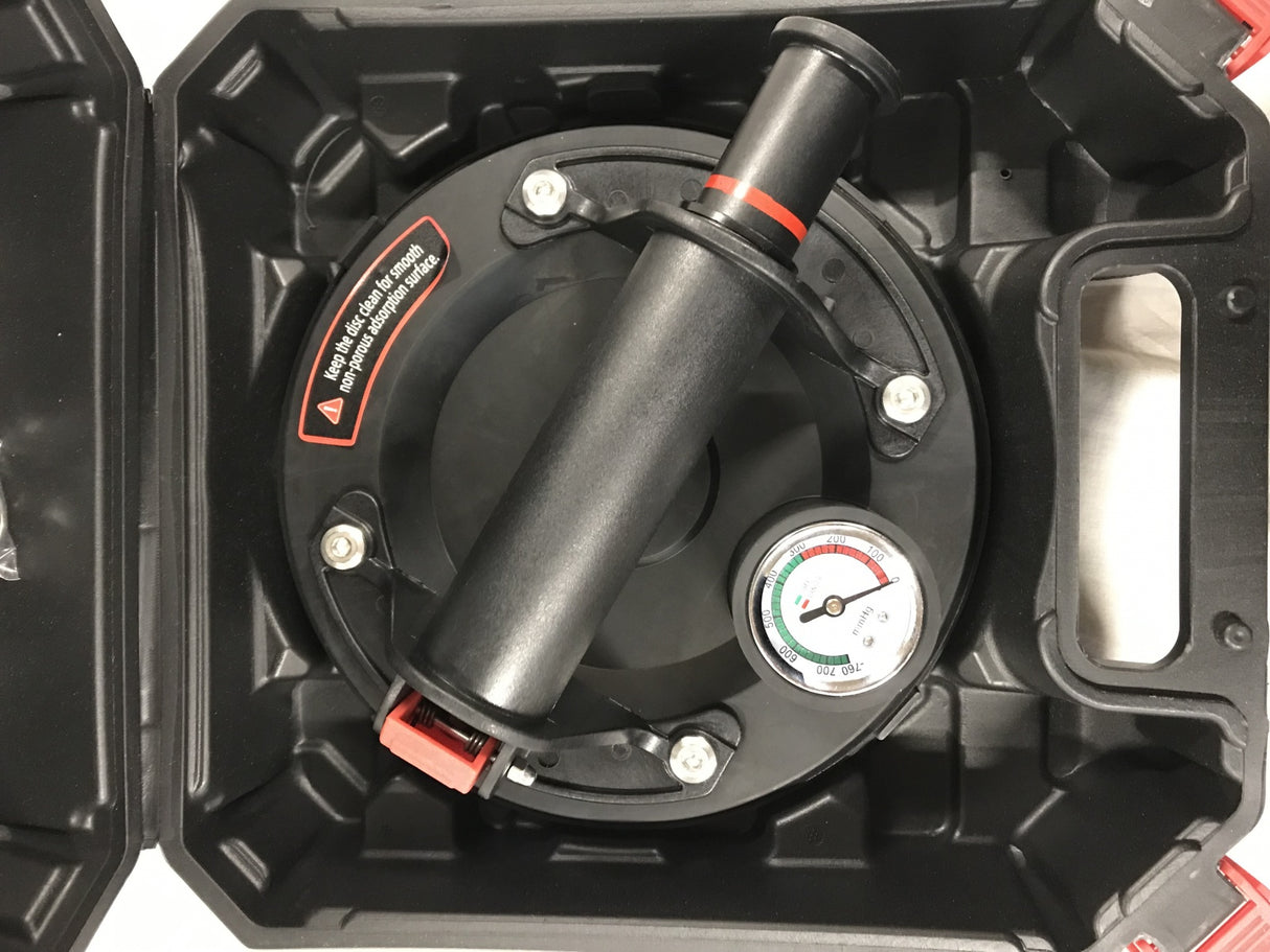 Prisisiurbiantis kėliklis | ypač stiprus | su manometru | 8“ | Ø 200 mm (VSC8G)