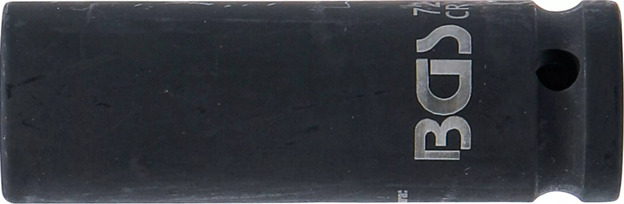 Galvutė smūginė šešiakampė ilga | 12,5 mm (1/2") | 17 mm (7217)