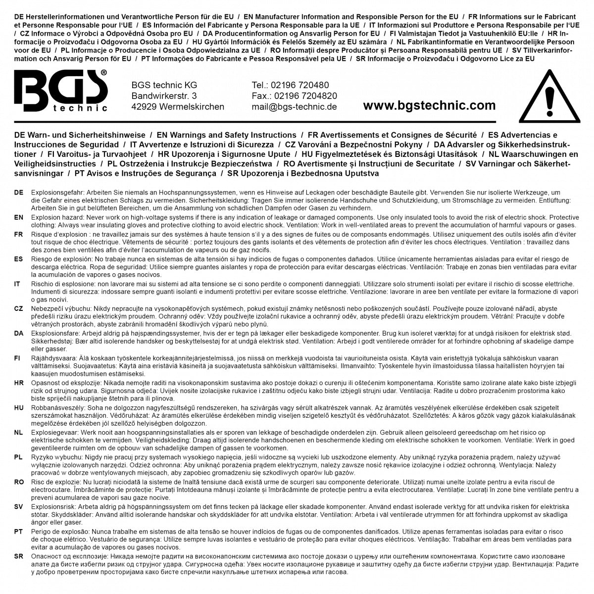 VDE elektriko / Atsuktuvų rinkinys | Plokšti / kryžminiai | 6 vnt. (35816)