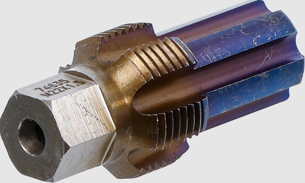 Tap with guide bolt | for damaged sensors | M22 x 1.5 (74635)