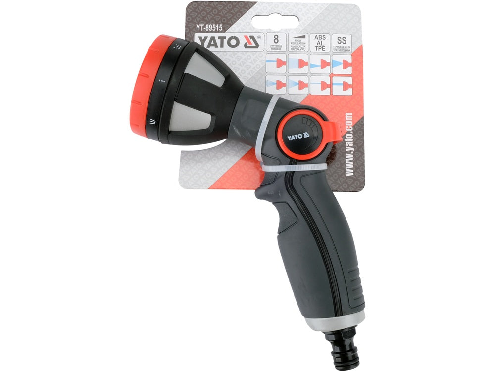 Rankinis sodo purkštuvas | 8 funkcijos (YT-89515)