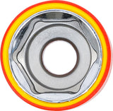 Izoliuota galvutė ilga | šešiakampė | 12,5 mm (1/2") VDE | 24 mm (72074)