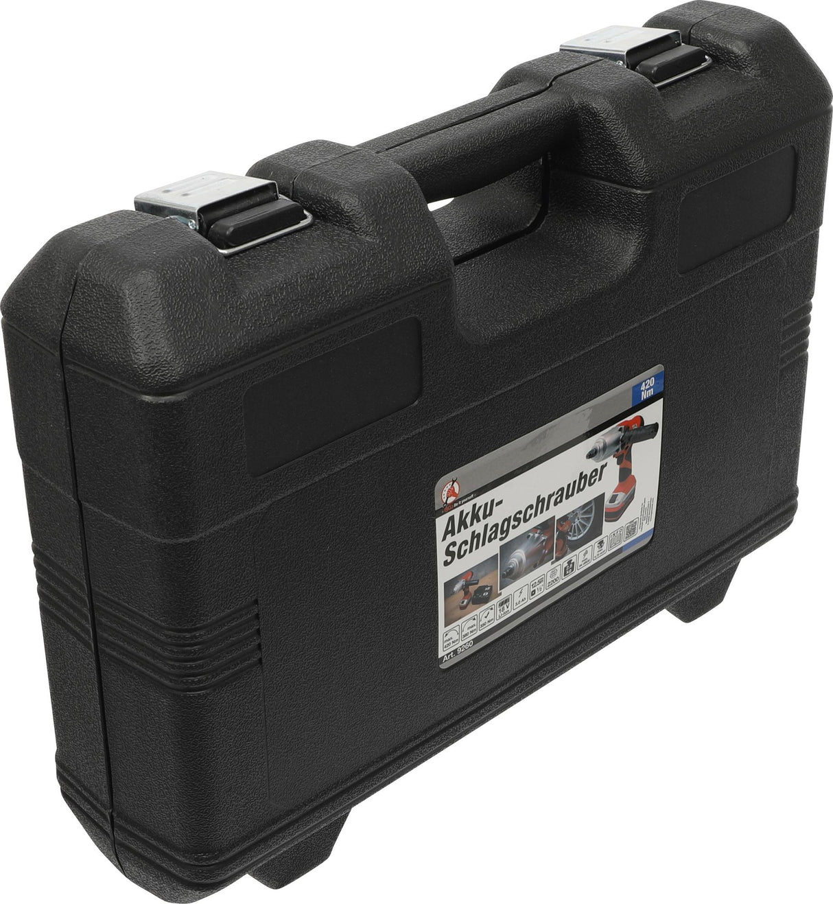 Akumuliatorinis smūginis veržliaraktis | 420 Nm | maks. 2000 rpm | 18 V (9260)