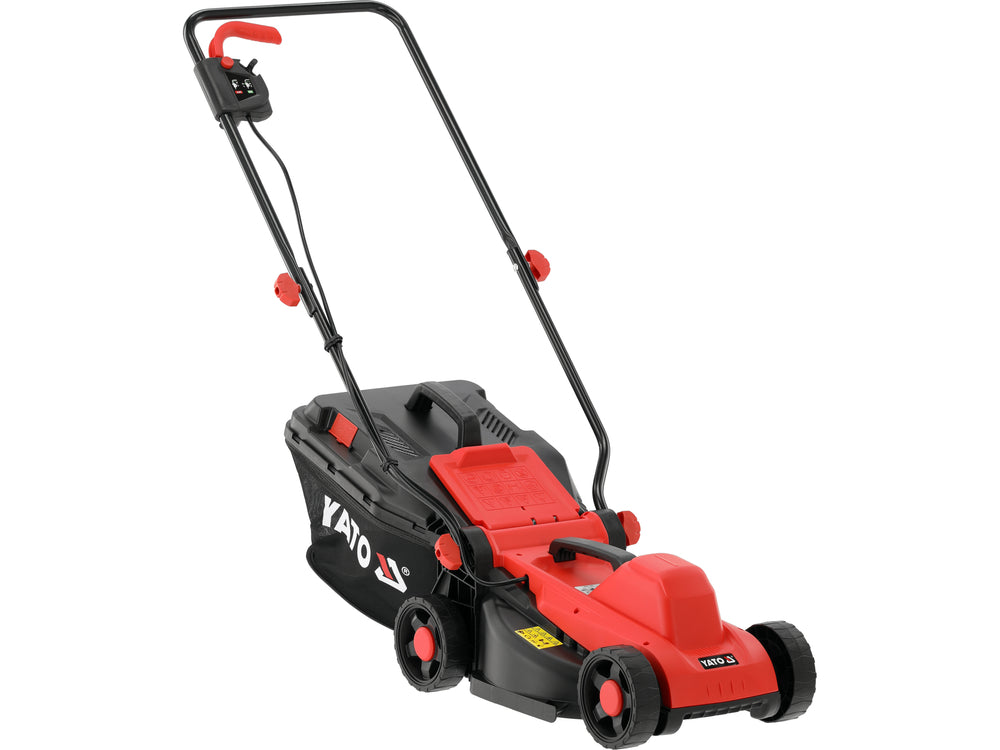 Electric lawn mower | 1300W | 330 mm | 30 L grass collector (YT-851990)