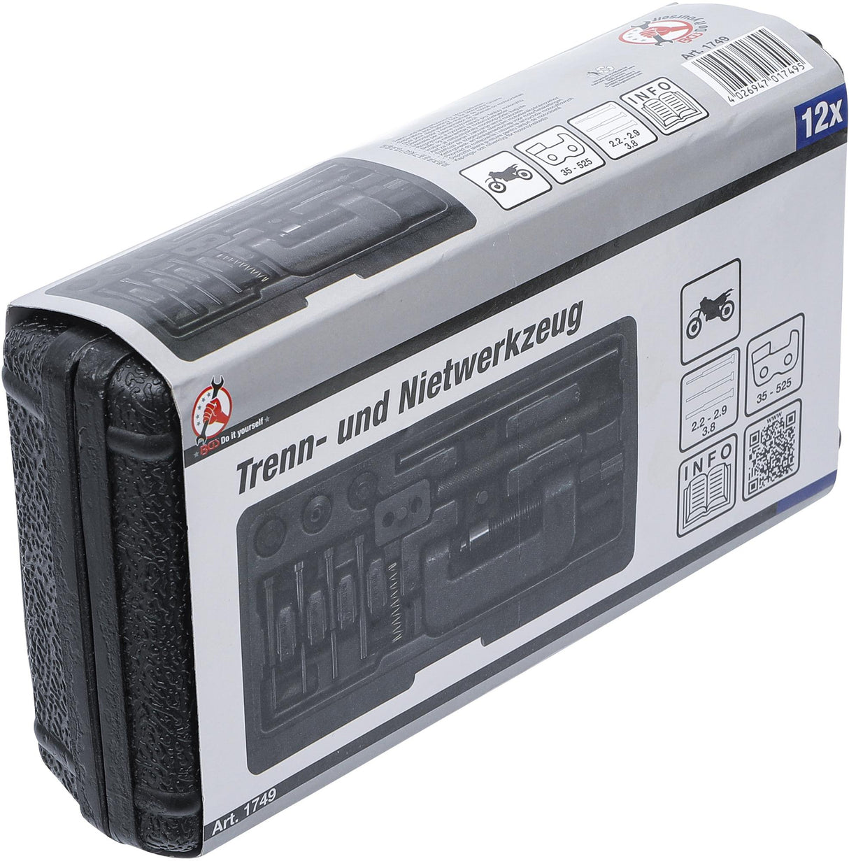 Motociklų grandinių atskyrimo ir sukabinimo įrankis | 35-525 (1749)