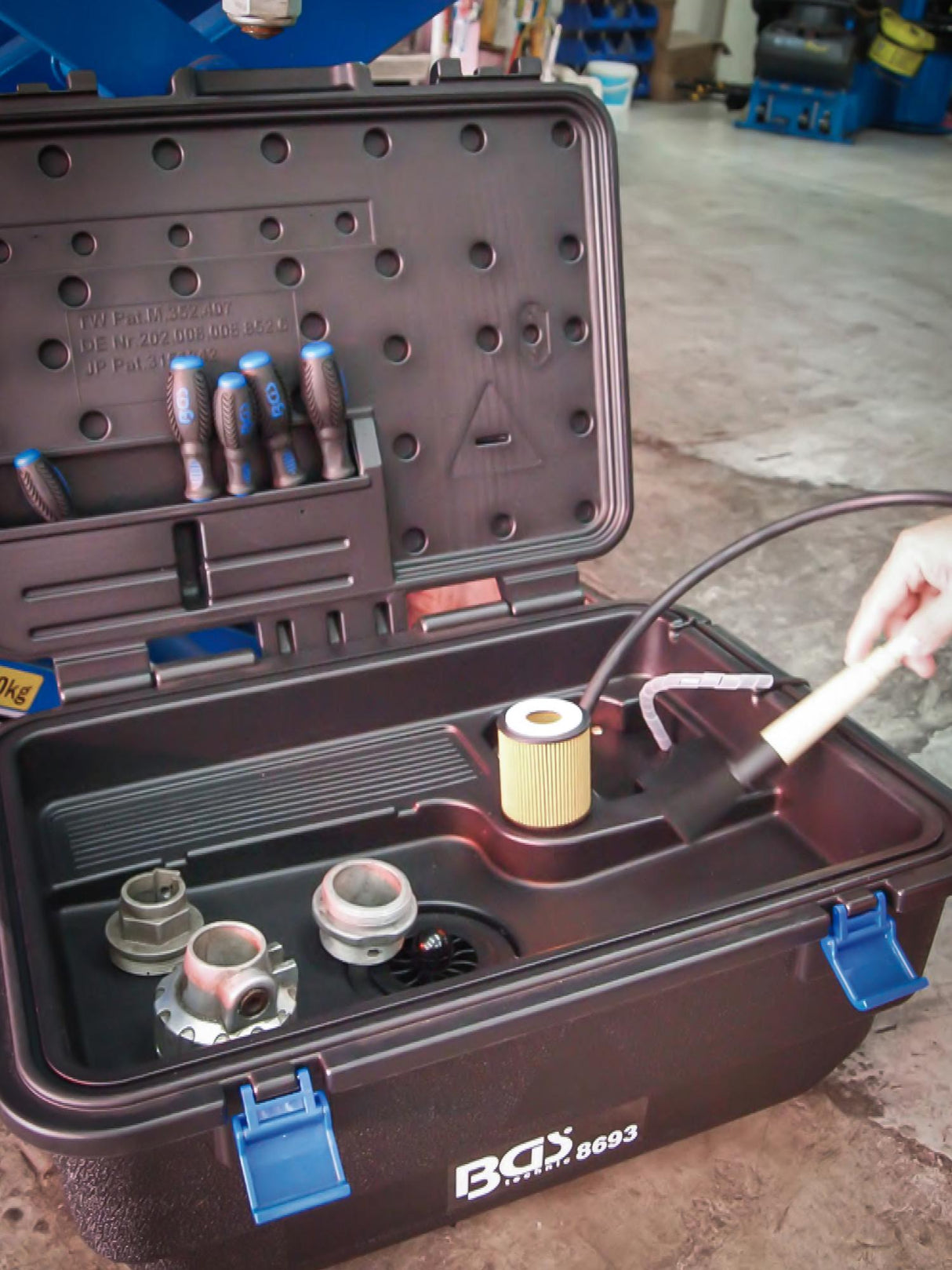 Smulkių dalių / detalių plovyklė | 230 V (8693)