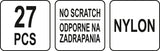 Rinkinys apdailos ardymui | 27 vnt. (YT-08443)