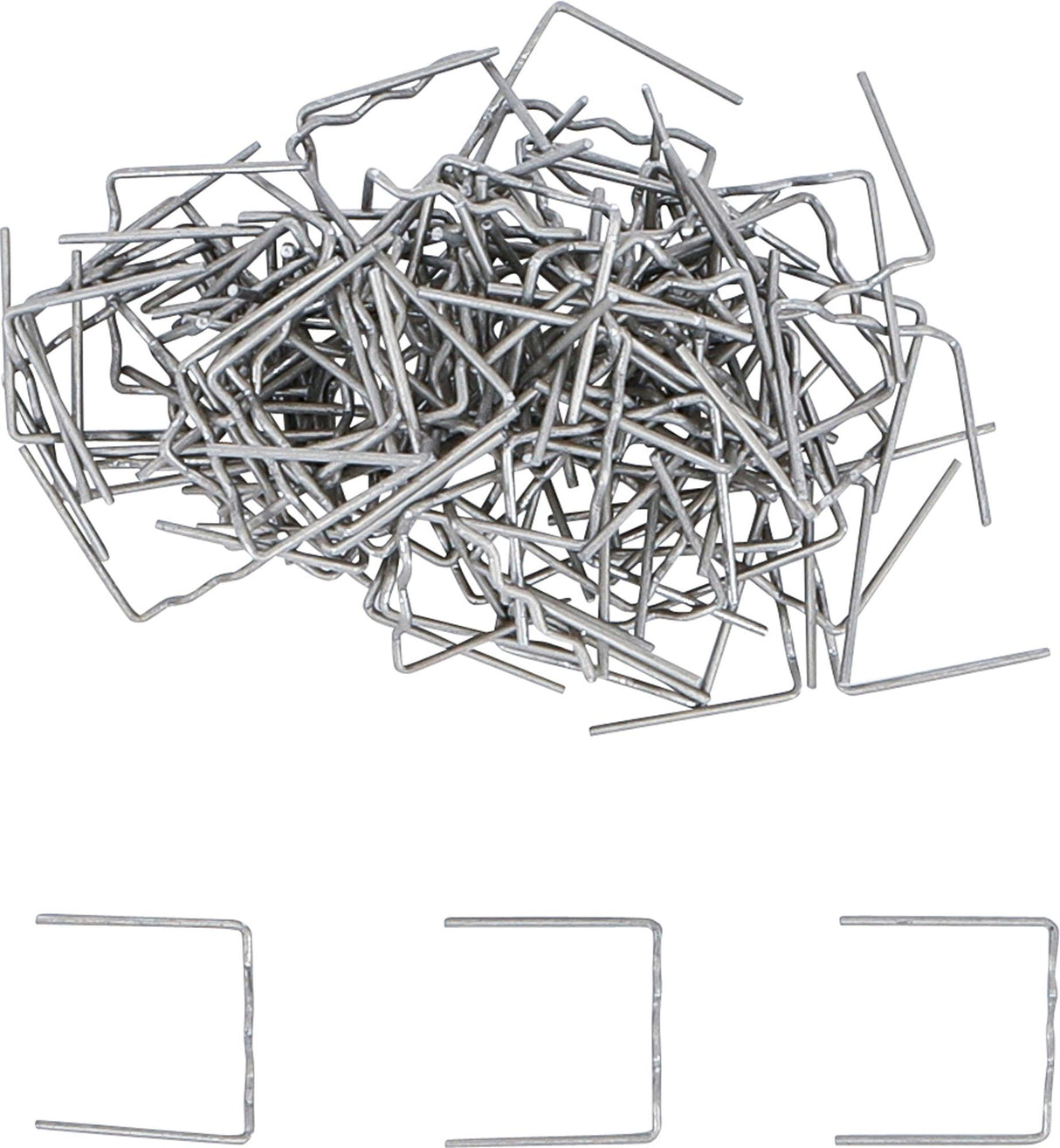 Remonto segtukų rinkinys | plokšti | 0,8 mm | 100 vnt. (73351B)