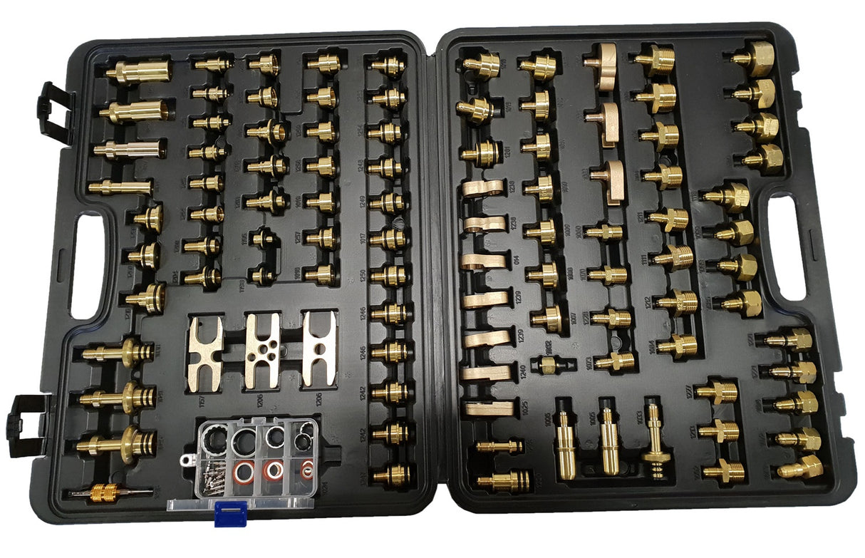 Kondicionieriaus nuotėkio testo rinkinys | žalvaris | 103 vnt. (CLT103)