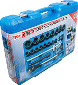 Smūginių galvučių ir rakto rinkinys | 20 mm (3/4") | 21 vnt. (5258)