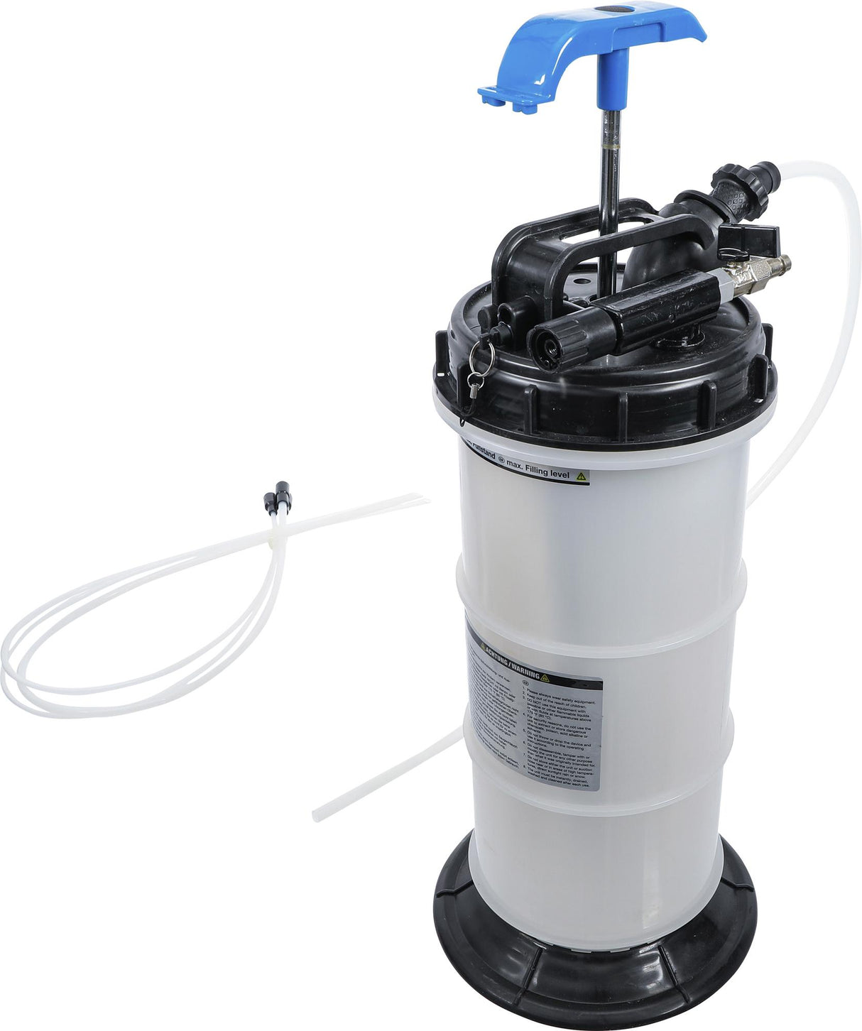 Skysčių išsiurbimo įrenginys | pneumatinis | 6 l (74396)