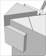 Žymėjimo liniuotė | įvairių formų elementams (YT-44087)