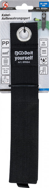 Kabelių laikymo diržas | reguliuojamas | 50 x 660 mm (85564)
