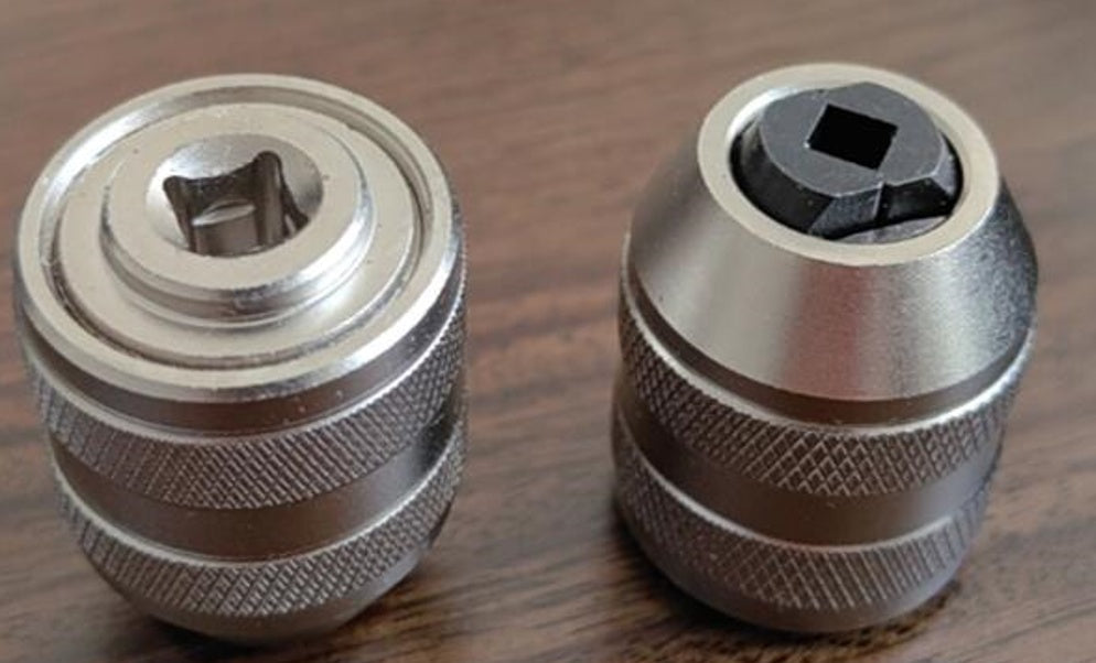 Sriegiklio griebtuvas laikiklis | reguliuojamas | 1/4"Dr M5-M12 (SK6583)