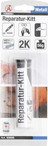 Dviejų komponentų klijai (plastilinas) metalui (80896)